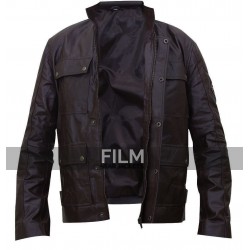 Triumph Lawford Motorcycle Brown Leather Jacket